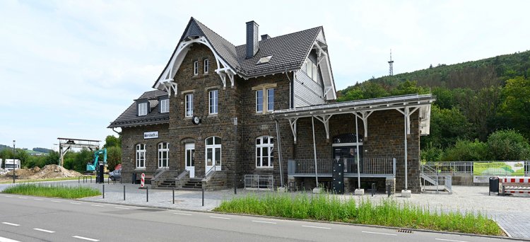 Bahnhofsgebäude Morsbach Bahnhofsquartier